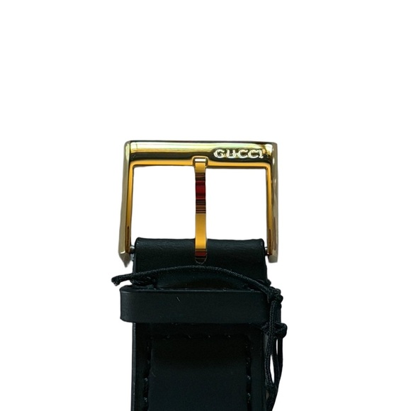 Gucci Interlocking G Gold PVD Watch - Black Dial - Authentic w/ Papers - Picture 8 of 14